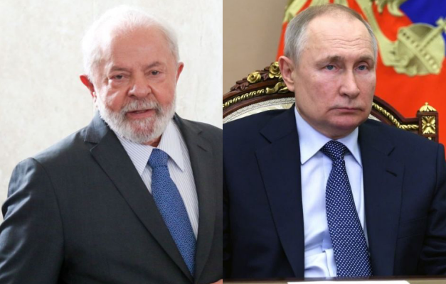 Lula e Putin conversam sobre Brics e Ucrânia por telefone