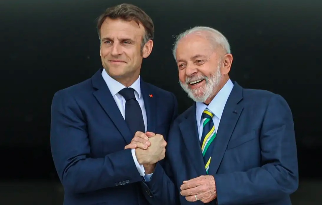 Lula pede que Macron 'abra coração' por acordo UE-Mercosul