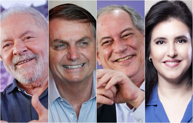 Lula tem 45%; Bolsonaro 34%; Ciro 8% e Tebet 2%, diz BTG/FSB