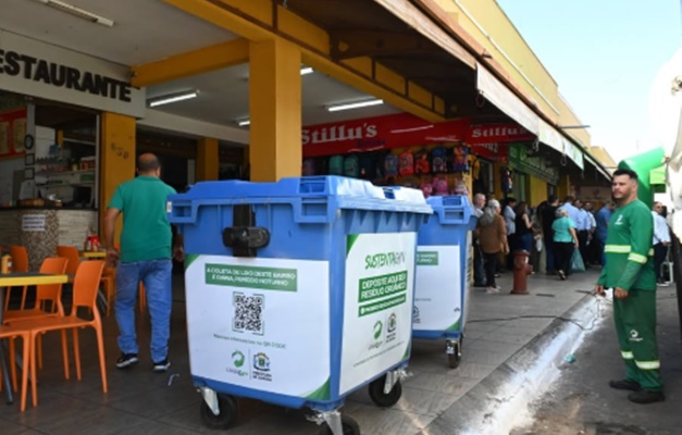 Mabel anuncia instalação de contêineres de lixo em vários pontos de Goiânia