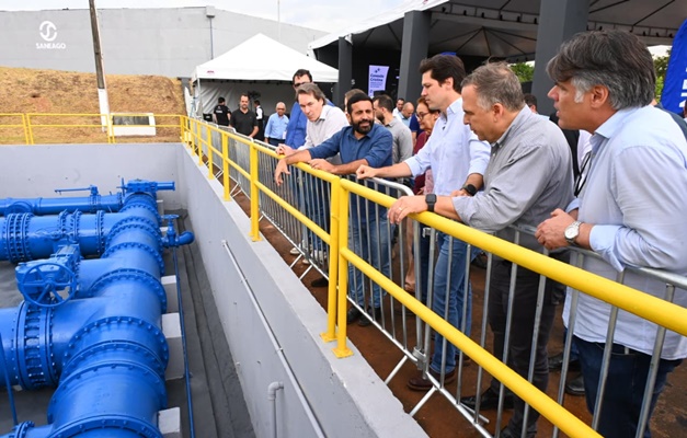 Mabel destaca segurança hídrica de Goiânia em entrega de obra da Saneago