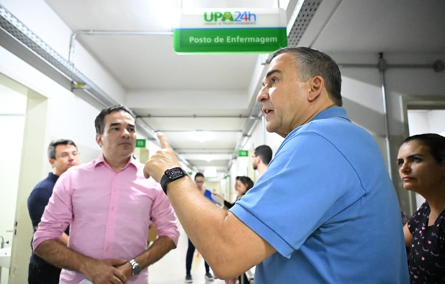 Mabel visita posto de saúde durante a madrugada em Goiânia