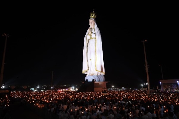 Maior estátua de Nossa Senhora de Fátima do mundo é inaugurada no Ceará
