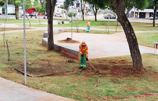 Mais de 30 praças do Setor Sul passam por revitalização nos próximos dias