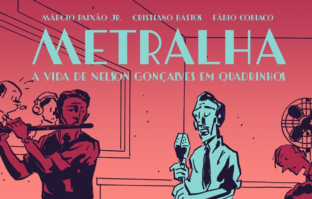 Márcio Jr lança história em quadrinhos sobre Nelson Gonçalves em Goiânia