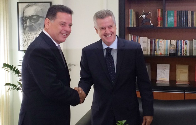 Marconi e Rollemberg discutem parcerias para o Entorno de Brasília