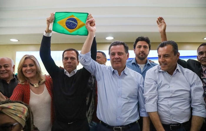 Marconi Perillo reforça apoio à candidatura de Doria para presidente 