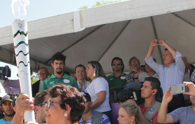 Marconi: "Receber as Olimpíadas através da tocha é um orgulho para Goiás"