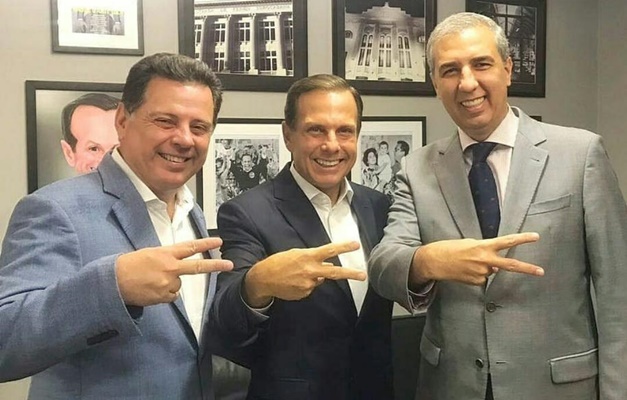 Marconi se reúne com Alckmin, Bruno Covas e João Doria