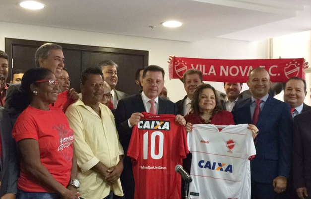 Marconi viabiliza contrato de patrocínio entre Caixa e Vila Nova 