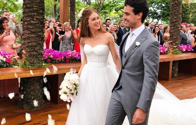 Marina Ruy Barbosa revela ter se casado quatro vezes com Xandinho Negrão