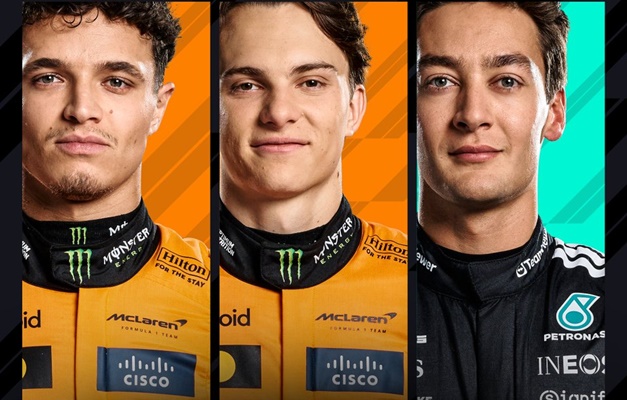 McLaren domina e Bortoleto é o 13º no 2º treino livre do GP do Bahrein