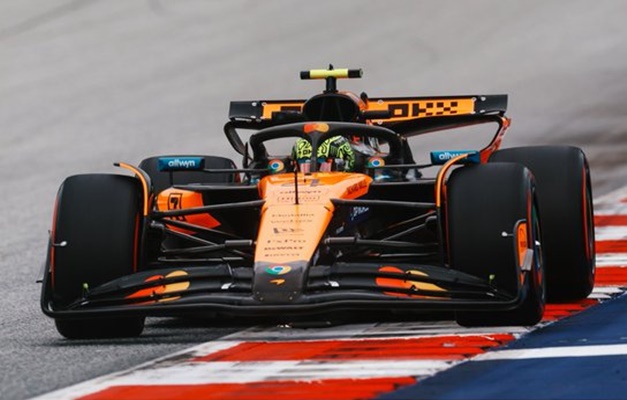 McLaren domina e Norris é o mais veloz no 2º treino livre do GP da Áustria: Bortoleto é 8º