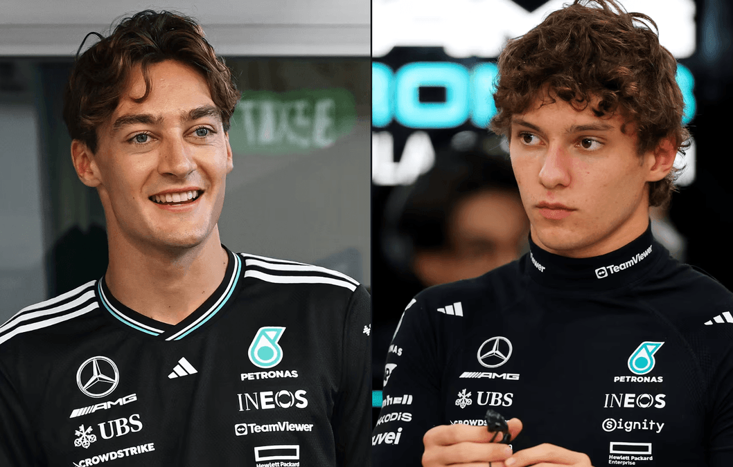 Mercedes confirma Russell e Antonelli para próxima temporada da Fórmula 1