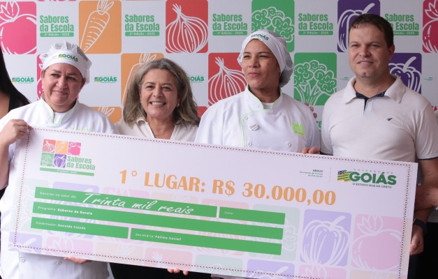 Merendeiras de Planaltina de Goiás vencem concurso Sabores da Escola
