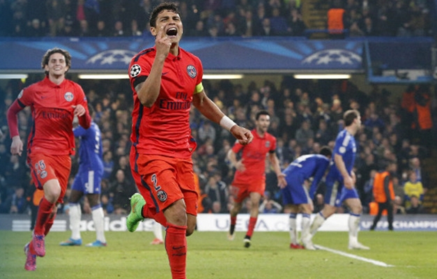 Mesmo com um jogador a menos, PSG elimina o Chelsea na Liga dos Campeões