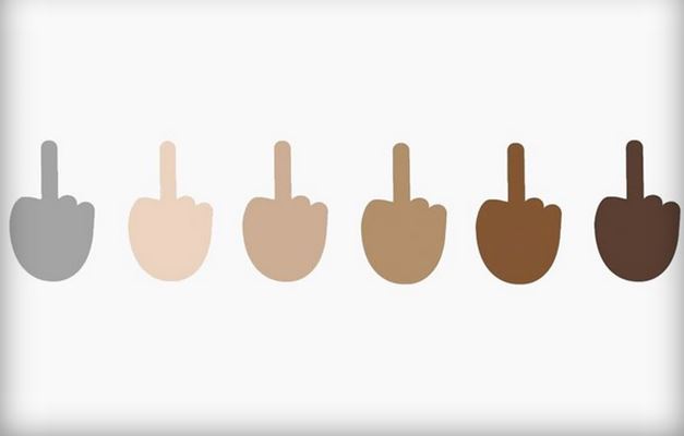Microsoft anuncia emojis mostrando o dedo do meio