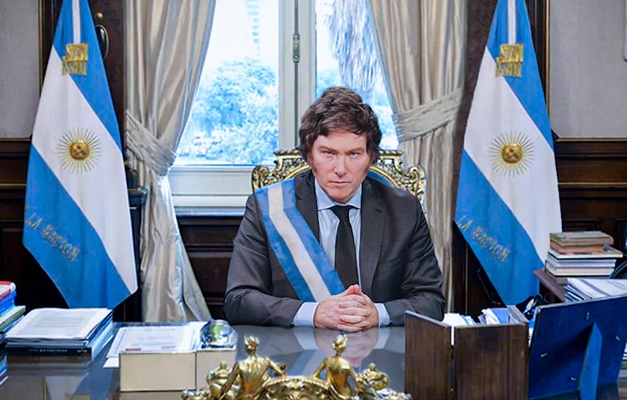 Milei diz que ajuste fiscal é única alternativa para a economia