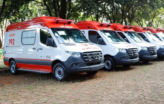 Ministério da Saúde entrega novas ambulâncias do SAMU para cidades de Goiás