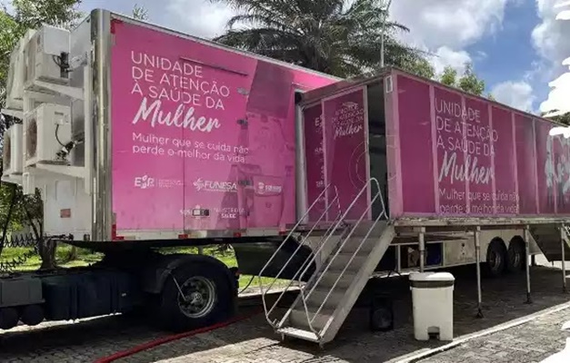Ministério da Saúde inicia atendimentos nas carretas da saúde da mulher