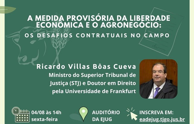 Ministro Ricardo Villas Bôas visita Goiânia para palestra sobre agronegócio
