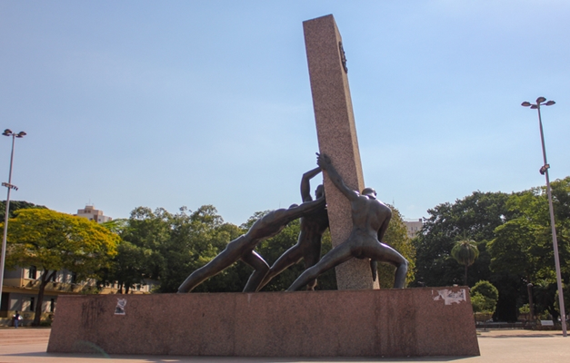 Monumento às Três Raças é símbolo da história de Goiânia