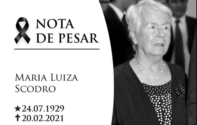 Morre Maria Luiza Scodro, mãe de Sandro Mabel 