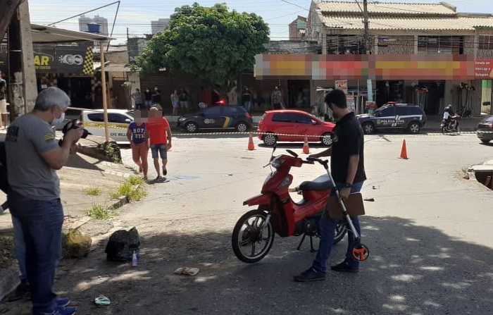 Motociclista morre após acidente com caminhão no Setor Capuava, em Goiânia