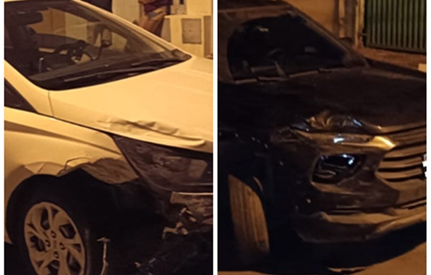 Motorista sem habilitação provoca acidente no Setor Criméia Leste em Goiânia