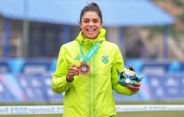 Mountain bike: Goiana Raiza Goulão se prepara para Jogos de Paris