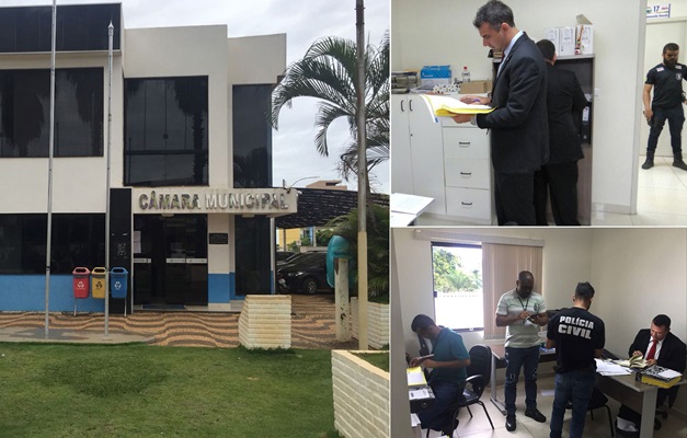 MP-GO cumpre mandado de busca e apreensão na Câmara de Planaltina (GO) 