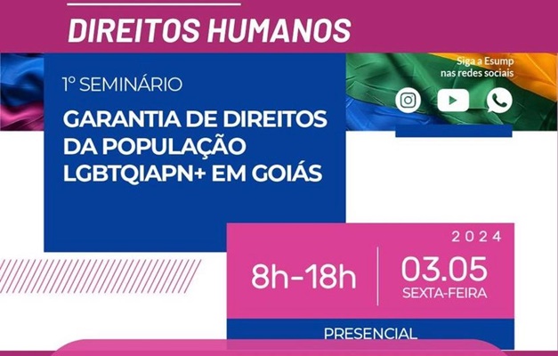 MPGO realiza seminário sobre garantia de direitos da população LGBTQIAPN+