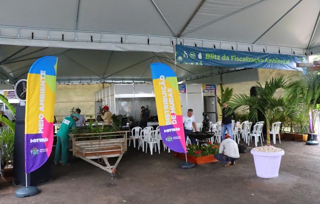 Mutirão de Goiânia terá mais de 2 mil mudas para distribuição