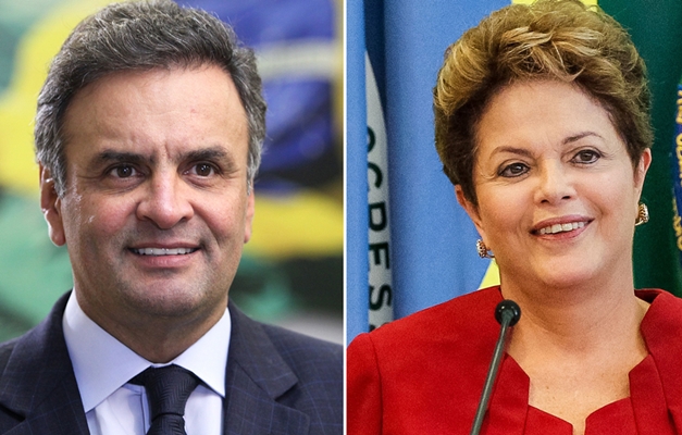 Na TV, Aécio foca debates e Dilma, a crise de água em SP