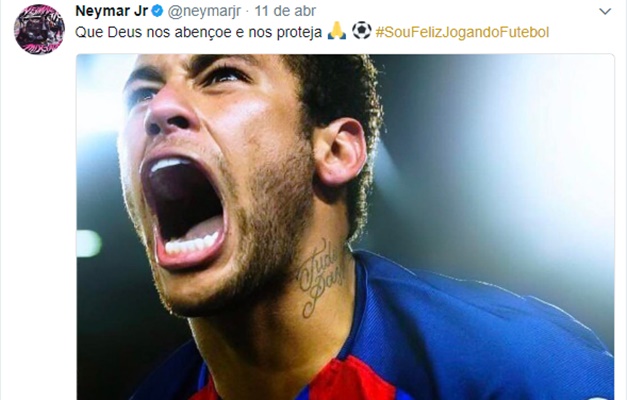 Neymar chega a 30 milhões de seguidores no Twitter, recorde no Brasil