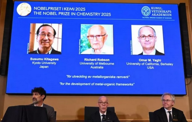 Nobel de Química vai para trio que desenvolveu nova arquitetura molecular
