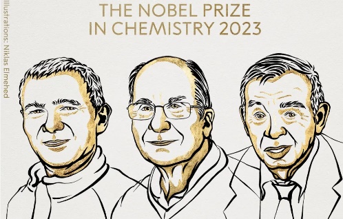 Nobel de Química vai para trio que desenvolveu pontos quânticos e alavancou nanotecnologia