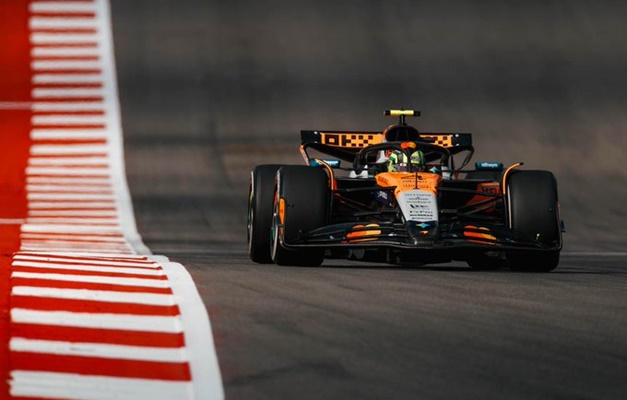 Norris lidera único treino livre nos EUA; Bortoleto é 12º e seu companheiro brilha, no 2º lugar
