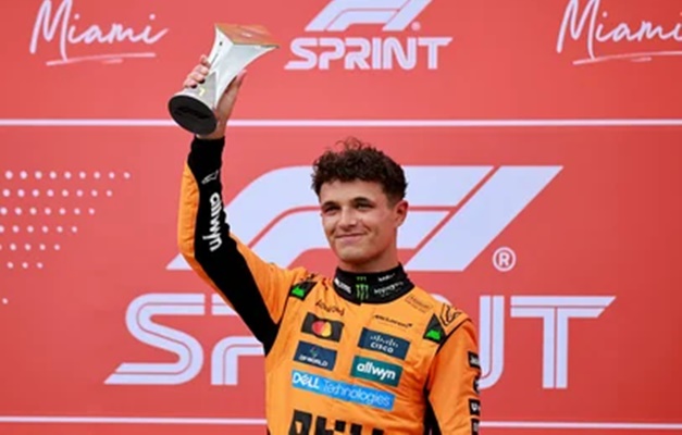 Norris supera chuva e prova caótica e vence sprint do GP de Miami