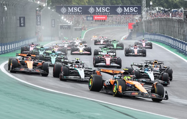 Norris vence sprint acidentada do GP de São Paulo