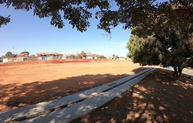 Nova Praça do Jardim Itaipu será entregue nesta semana em Goiânia