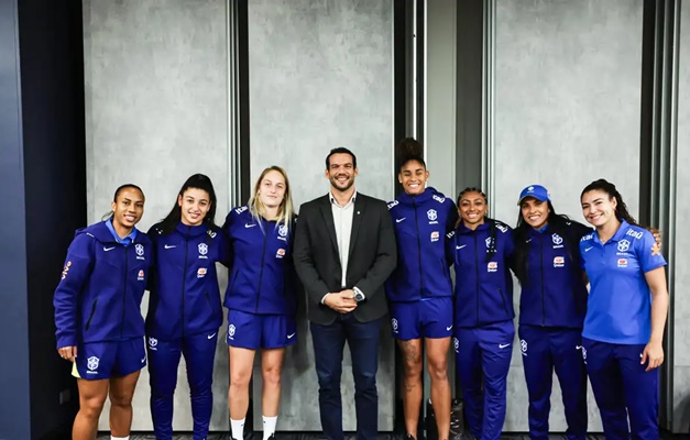 Novo presidente da CBF projeta mais investimentos no futebol feminino