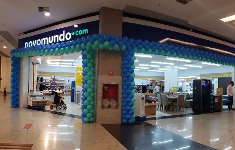 Novomundo.com inaugura duas lojas com o conceito multicanal em Aparecida