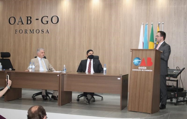 OAB-GO inaugura reforma da sede da subseção em Formosa