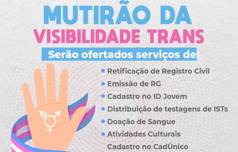 OAB-GO participa do Mutirão da Visibilidade Trans em Goiânia