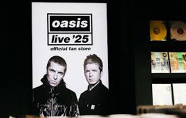 Oasis confirma loja de produtos oficiais no Brasil