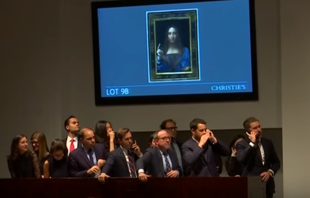 Obra de Leonardo da Vinci é leiloada por R$ 1,5 bilhão