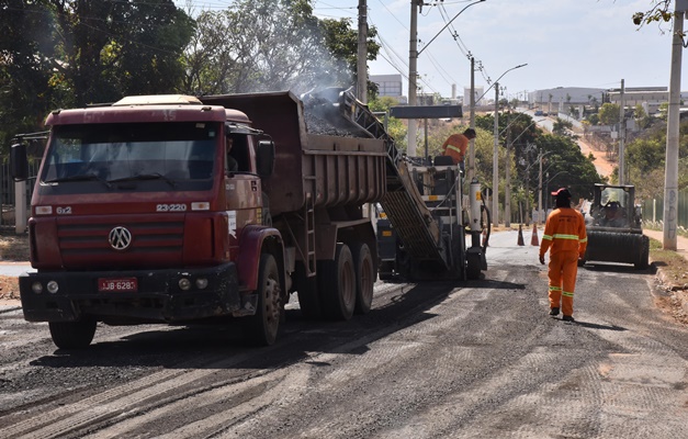 Obras de recapeamento avançam em Aparecida e podem alterar trânsito