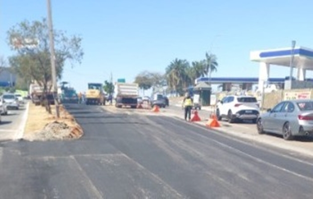 Obras de reestruturação da Avenida Jamel Cecílio entram em fase final