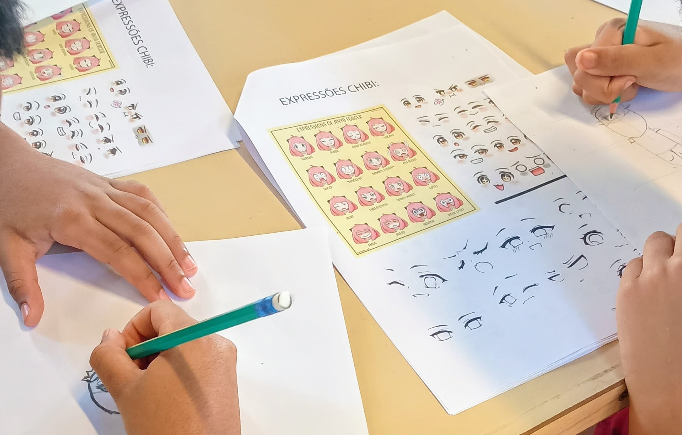 Oficina de desenho da cultura pop japonesa tem novas turmas em Goiânia